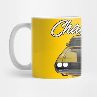 Challenger yellow by pjesusart Mug